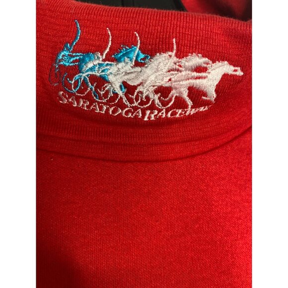 VINTAGE 80'S ROYAL FIRST CLASS MEN'S RED LS KNIT TURTLENECK PULLOVER SZ XL - Picture 3 of 4